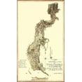 thumbnail image 2 of Blaskowitz 10x14 White Modern Wood Framed Museum Art Print Titled - Survey Frogs Neck Route British Army, 2 of 4
