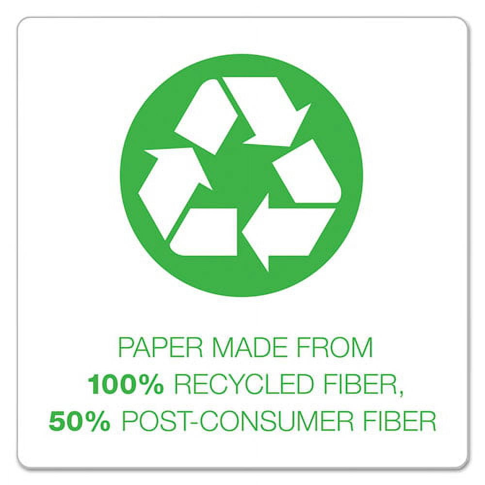 Earthwise By Oxford Recycled One-Subject Notebook, Narrow Rule, Green Cover, 8 X 5, 80 Sheets | Bundle of 5 Each