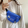 thumbnail image 4 of SNGMN - Bolso bandolera ligero con correa ajustable para hombre y mujer, ideal para viajes, senderismo y running (azul), 4 of 7