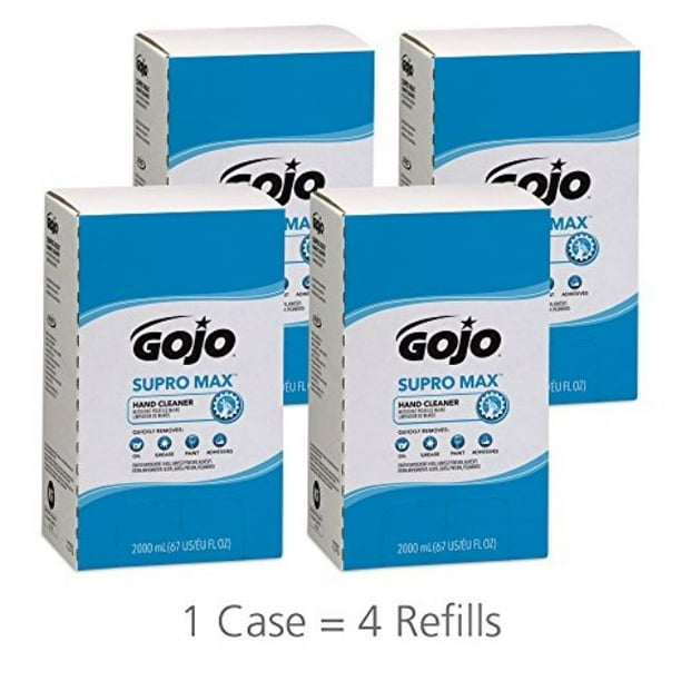 GOJO PRO TDX SUPRO MAX Hand Cleaner, 2000mL Heavy Duty Hand Cleaner