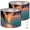 Color 1, variant on Beach Drum Lampshades 13"x13"x10" Dreamy Sunset Beach Scene Clear Water Palm Trees Light Shade for Table Lamps Floor Lamp Shades Replacement Assembly Required