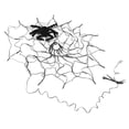 thumbnail image 5 of Fyearfly Luces de telaraña de Halloween, Luces de telaraña de Halloween 8 Modos de iluminación Luz cálida LED Decoraciones de Halloween para setos de jardín Vallas Porches Pared, 5 of 5