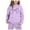 Purple, variant on Kids Tracksuit Athletic Sweatsuits Sets 2PC Long Sleeve Khaki Pullover Hoodie Sweatpants Set Fall Clothes Boy Clothes 7-8 Years