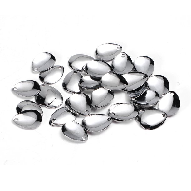 50 Uds. De cuchillas giratorias de pesca, cebo giratorio de pesca suave, accesorios de pesca DIY