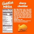 thumbnail image 3 of Goldfish Mega Bites Sharp Cheddar Cheese Crackers, 5.9 oz Bag, 3 of 11