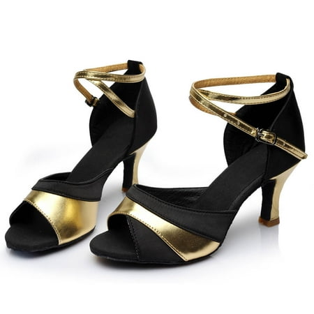 

FZM Women shoes Women Ladies Dancing Rumba Waltz Prom Ballroom Latin Ballet Dance Singles Shoes