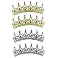 thumbnail image 5 of 4 Piezas Corona de Plástico de Rey Real Corona de Plástico de Reina Coronas de Cumpleaños Accesorio de Disfraz, 5 of 5