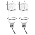 thumbnail image 1 of 2pcs 350ml Plastic Rabbit Water Feeder Hanging Fountains Pet Drinking Bottle, 1 of 3