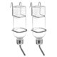thumbnail image 1 of 2pcs 180ml Plastic Rabbit Water Feeder Hanging Fountains Pet Drinking Bottle, 1 of 3