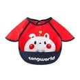 thumbnail image 1 of Xihbxyly Babero Antimanchas Sprout Baby, Diseño de Manga Larga con Recogedor de Comida, Tejido de Poliéster Fácil de Limpiar, Ideal para Comer y Actividades Al Aire Libre, Lavable a Máquina, Talla Ún, 1 of 4