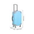 thumbnail image 5 of MRLESS Miniature Luggage for Doll House Mini Suitcase Suitcase for Playing House Mini Luggage Box 18-inch Doll Dressing Accessory, 5 of 8