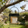 thumbnail image 3 of Chanana Suet Block Feeder | Suet Feeders for Outside Hanging, Squirrel Proof Metal Suets Cake Holder, Weatherproof Feeding Station, Cage Bird Feeder for Wild Birds Woodpecker, 3 of 9