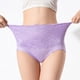 thumbnail image 3 of Gibobby Pantaleta Corte Frances de Algodón Tangas a rayas de cintura alta de talla grande, tangas personalizadas, ropa interior para mujer(Morado,XL), 3 of 5