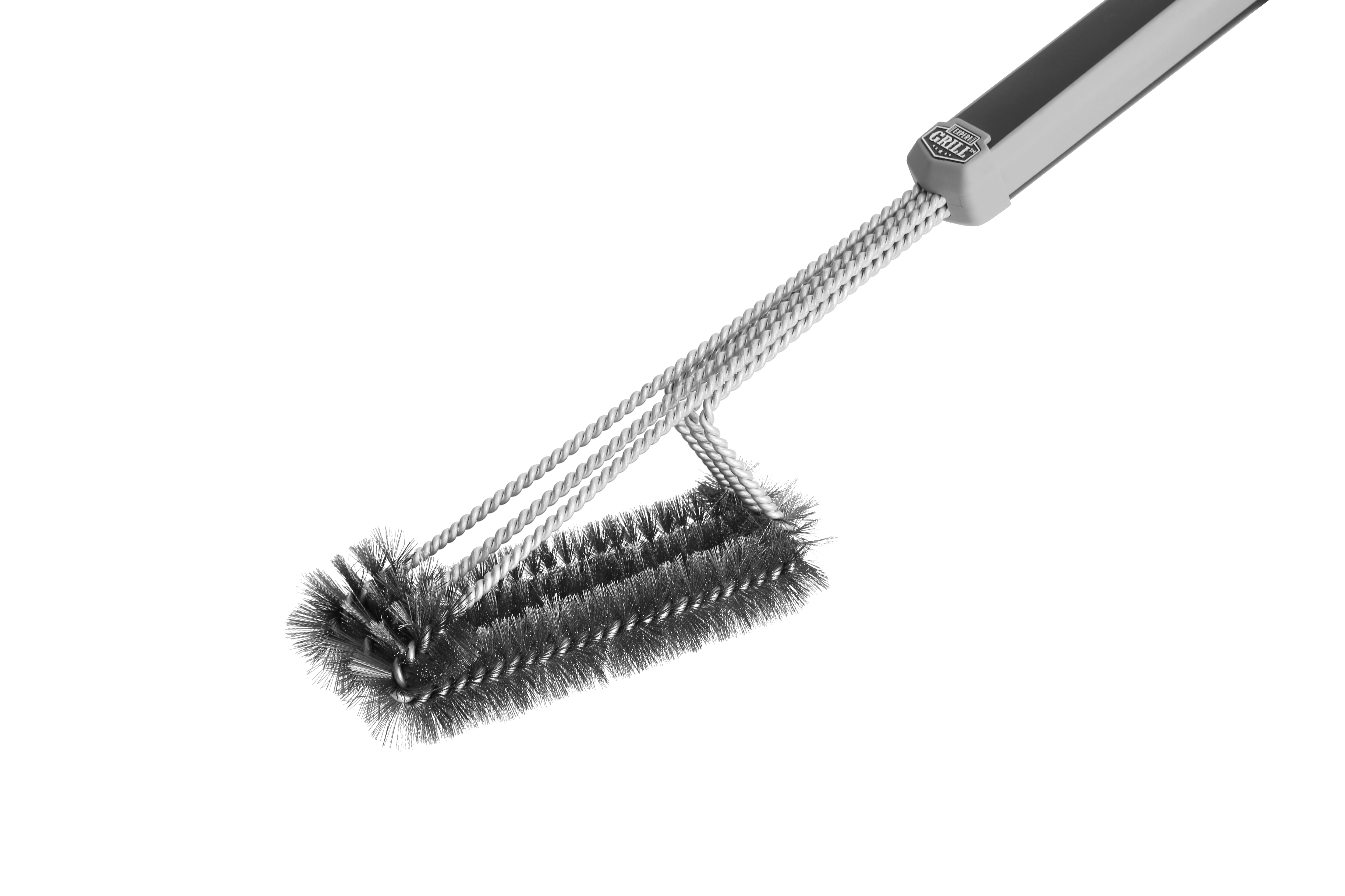 BBQ Grill Cleaning Brush Stainless Steel Barbecue Cleaner with 18in  Suitable Handle, 1 unit - Kroger