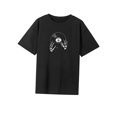 thumbnail image 3 of Camiseta de mujer de verano con cuello redondo, elegante disfraz, camiseta básica para viaje, uso diario SG, 3 of 7
