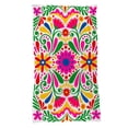 thumbnail image 1 of Cobija Manta Frazada Diseño de Flores Méxicanas Patrias Ultra Suave y Ligera Juana Gallo, 1 of 5