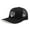 All Black, variant on Salt Lake City SLC Hat for Men and Women - Snapback Trucker Baseball Cap (Black Flatbill)