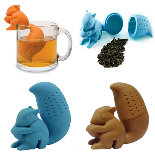 New Tea Infuser Loose Leaf Strainer Silicone Herbal Spice Filter Diffuser Ball 