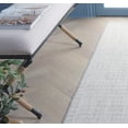 thumbnail image 4 of SAFAVIEH Martha Stewart Serenity Solid Runner Rug, Grey/Ivory, 2'2" x 8', 4 of 5