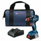 thumbnail image 1 of Kit de destornillador/llave de impacto BOSCH GDX18V-1800B12 de 18 V con batería de 2 Ah, 1 of 9