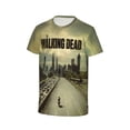 thumbnail image 5 of Boys Girls Walking Dead T-Shirts 3d Printed Novelty Short Sleeve Shirts Kids Youth Game Cartoon Tee Shirts Summer Tops, 5 of 8