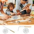 thumbnail image 1 of Vaidha Home Use Oil Piercing Shrimp Cake Shredded Radish Frying Aluminum Alloy Frying Tools Kitchen Baking Gadgets, 1 of 7