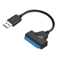 thumbnail image 2 of Cable convertidor adaptador USB 2.0 a SATA de 22 pines para discos duros HDD SSD de 2,5 pulgadas Likrtyny  Componentes de la computadora, 2 of 6
