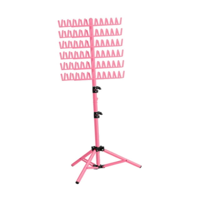 HILABEE Hair Braiding Rack Adjustable Height Stable Keep Tidy Dirty Braid Hair Stand
