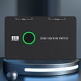 thumbnail image 1 of Conmutador Kvm Usb Compatible Con Hdmi Conmutador KVM Conmutador KVM compatible con HDMI de 4 puertos para 2 ordenadores Compartir teclado, 1 of 8