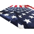 thumbnail image 3 of Manta de lana a cuadros para adultos, manta para sofá y cama, manta suave y cálida, 150x200 en inglés/bandera americana, 3 of 5
