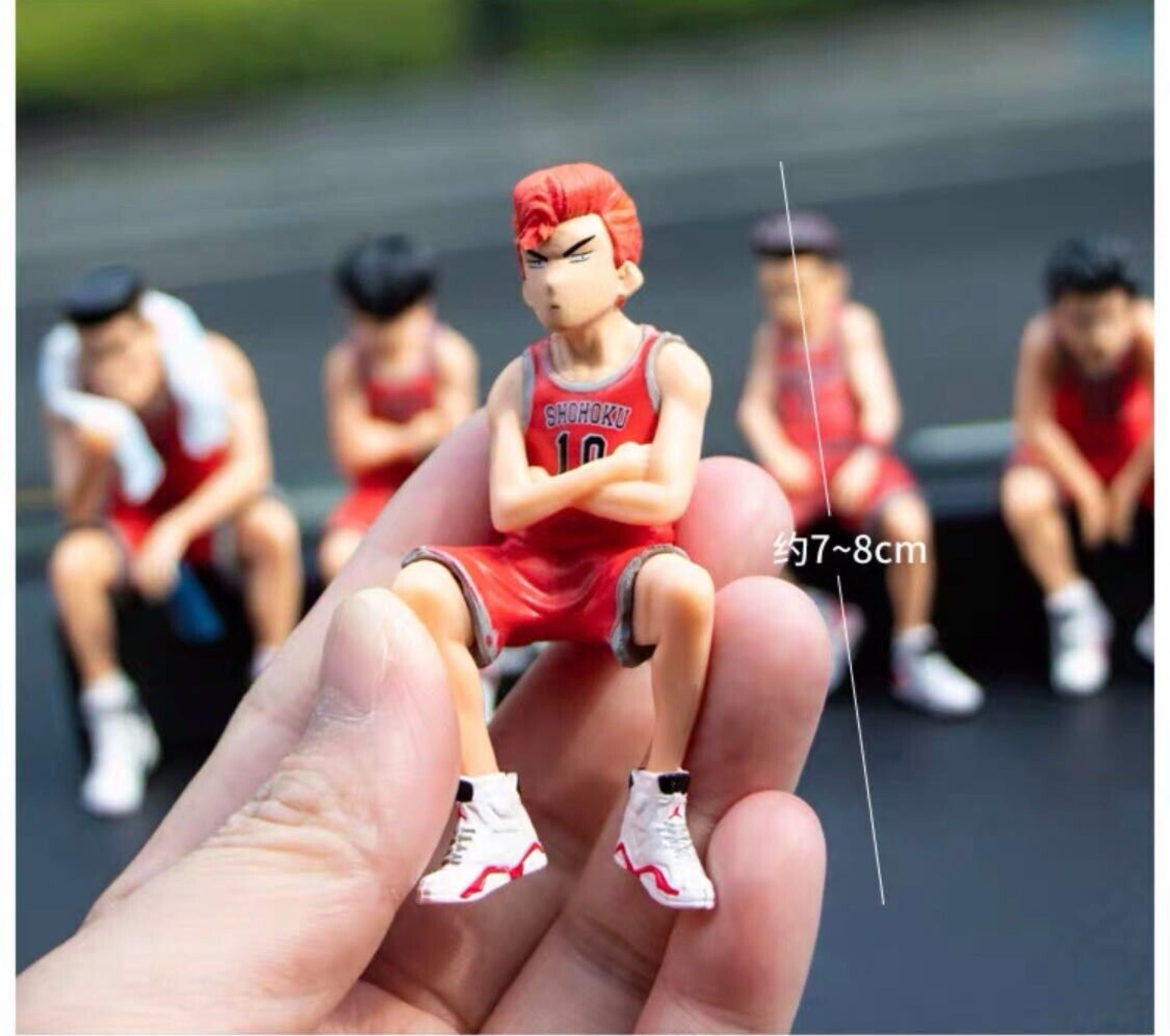 J&G 5PCS Set SLAM DUNK SHOHOKU Basketball Team Figure US