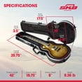 thumbnail image 2 of SKB Cases 1SKB-56 Molded Deluxe Hard Case For Electric Guitars 1SKB56 New, 2 of 9