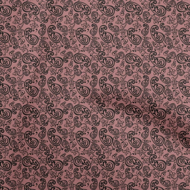 oneOone Cotton Flex Dark Rose Brown Fabric Block Craft Projects Decor Fabric Printed By The Yard 40 Inch Wide