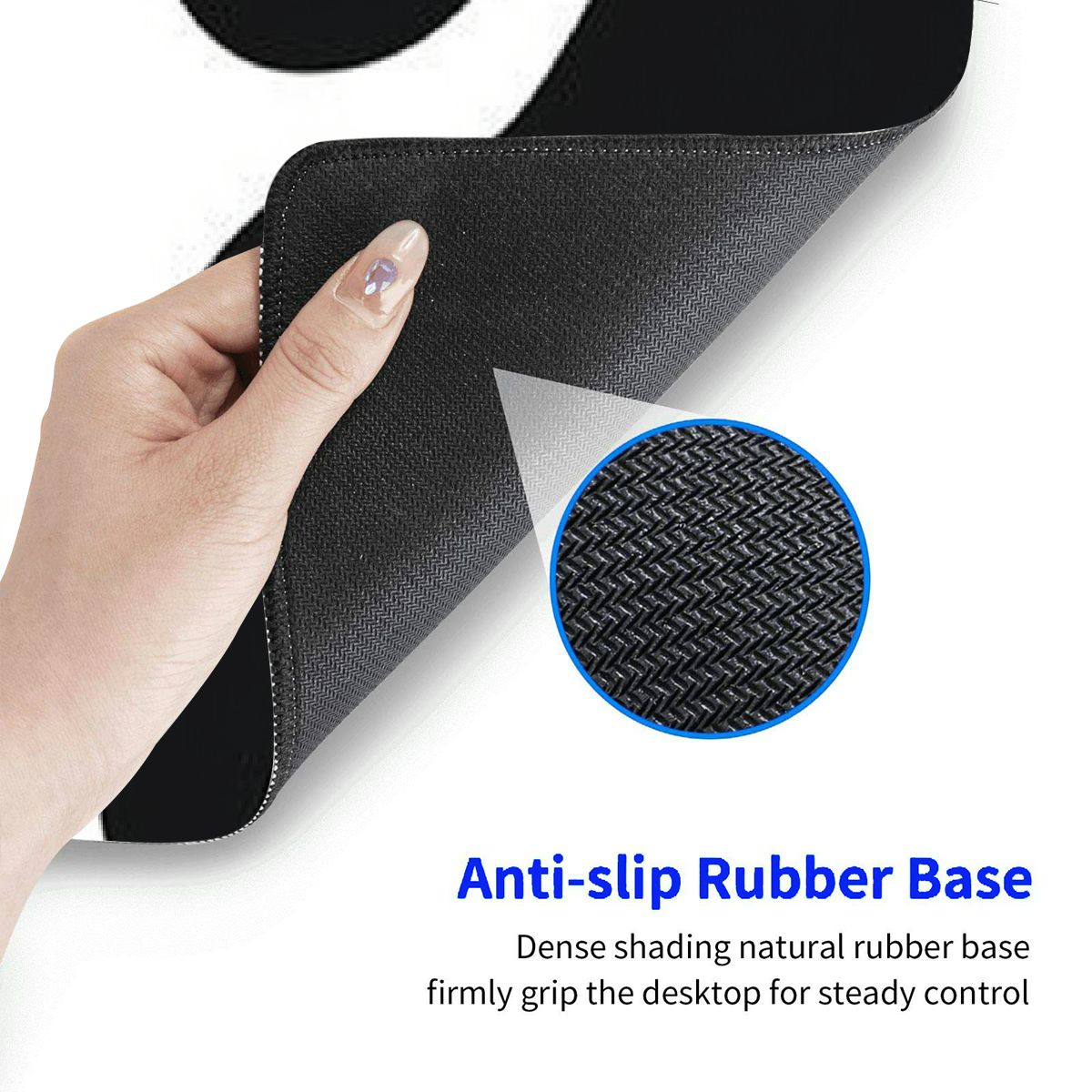 Heduofu Keyboard Wrist Rest and Mouse Pad with Wrist Support Ergonomic Coaster,Memory Foam,Easy Typing Pain Relief,Large XL Desk Mat Cute Cow Print 31.5x11.8 in