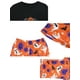 thumbnail image 5 of INSPIRAR CHIC Halloween Conjunto de Pijamas Familiares a Juego con Impresión de Calabaza de Manga Larga y Pantalones 3XL Naranja para Hombres, 5 of 5