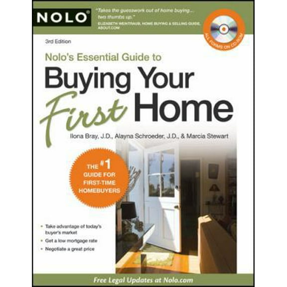 Pre-Owned Nolo's Essential Guide to Buying Your First Home (Paperback) 1413313221 9781413313222