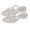 White-39, variant on Women's High Heel Pointed Toe Sandals Beach Shoe Glittering Jelly High Heel Light Weight Comfortable for Beach Vacation
