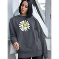 thumbnail image 2 of Daisy Hand Drawn Doodle Sweatshirt Women -Image by Shutterstock, Female 4X-Large, 2 of 4