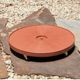 thumbnail image 2 of 23.5" Rolling Plant Caddy with Wheels, Heavy Duty Plant Pot Stand with Casters & Locking Wheel, Indoor Outdoor Planter Base for Pots, Round Plant Tray, Terracotta, 2 of 9