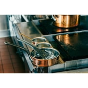 Matfer Bourgeat Exoglass® High Temperature Pelton Spatula, Grey