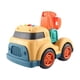 thumbnail image 2 of Miniexcavadora de juguete para niños | Vehículo de ingeniería con simulación de sonido, luz y música | Construcción de plástico ABS resistente | Ruedas flexibles | Regalo para niños y niñas para, 2 of 5