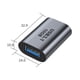 thumbnail image 3 of Adaptador de transferencia de datos de carga USB Gen 2 (USB 3.1 hembra a tipo C hembra), 3 of 6