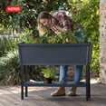 thumbnail image 5 of Keter Alfresco Raised Garden Bed with Self-Watering System, 44" x 18" x 33", Gray, 5 of 18