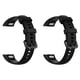 thumbnail image 1 of 2X Correa de Reloj Deportivo para 4 Banda de Reloj Bandas de Repuesto de Silicona Suave Correa para 5 Correa Negro, 1 of 5