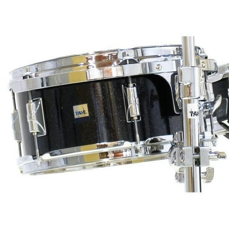 Taye GK1407R-BKM 14 x 7 in. Gokit Add-On Rackr Tom Drum, Black Microflake