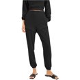 thumbnail image 1 of I.N.C Womens Convertible Athletic Sweatpants, Black, X-Large, 1 of 1