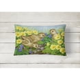 thumbnail image 2 of Carolines Treasures ASA2177PW1216 Pheasant Chicks Fabric Decorative Pillow 12H x16W multicolor, 2 of 3