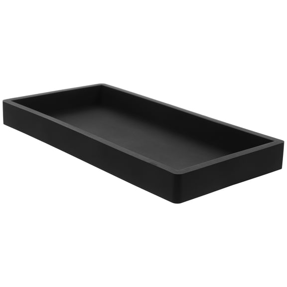 YSNOOWE Modern Silicone Vanity Perfume Tray for Bathroom, and Stylish Organizer, 1 Pack