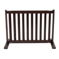 thumbnail image 2 of 20" Kensington - Small Free Standing Wood Pet Gate - Artisan Bronze, 2 of 4