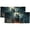 Pattern-3, variant on Wolf Curtains Valances for Home Decor Winter Misty Forest Wildlife Safari Animal Hunting Theme Window Valance for Bedroom Bathroom Living Room Dining Room Valances Set 54 by 18 in, 2 Panel